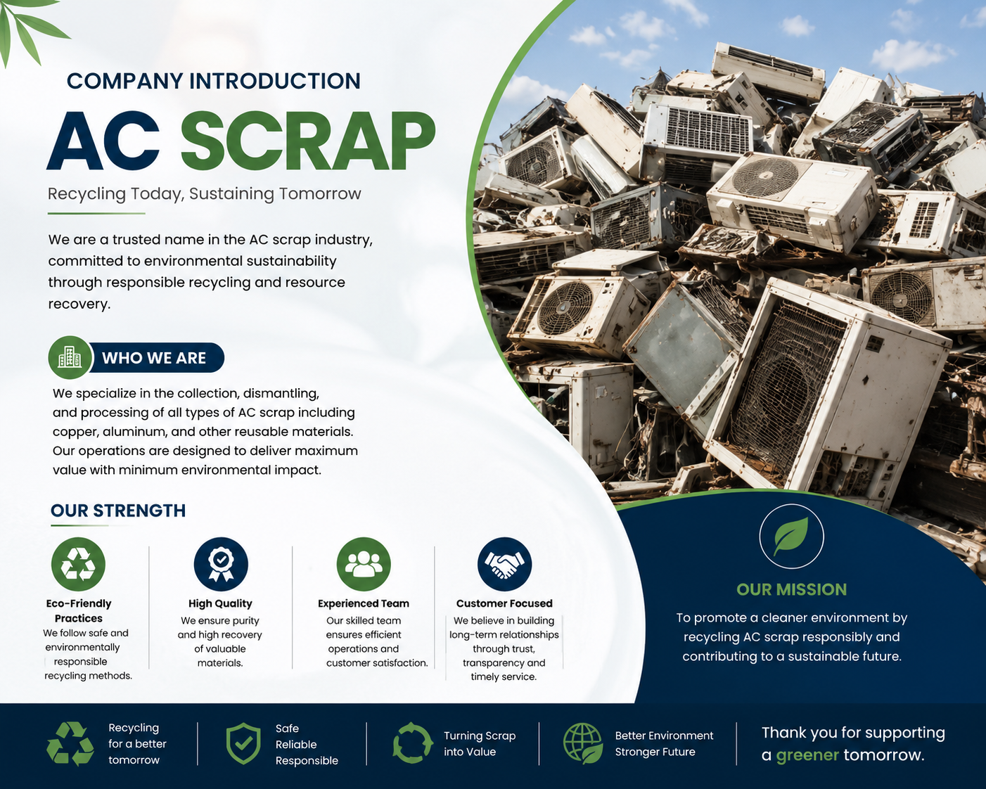 Company introduction AC scrap